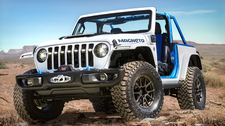 Πρεμιέρα για το ηλεκτρικό Jeep Wrangler
